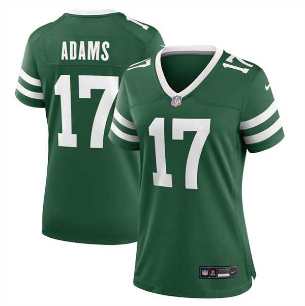 Women%27s New York Jets #17 Davante Adams Green Stitched Jersey Dzhi->new york jets->NFL Jersey